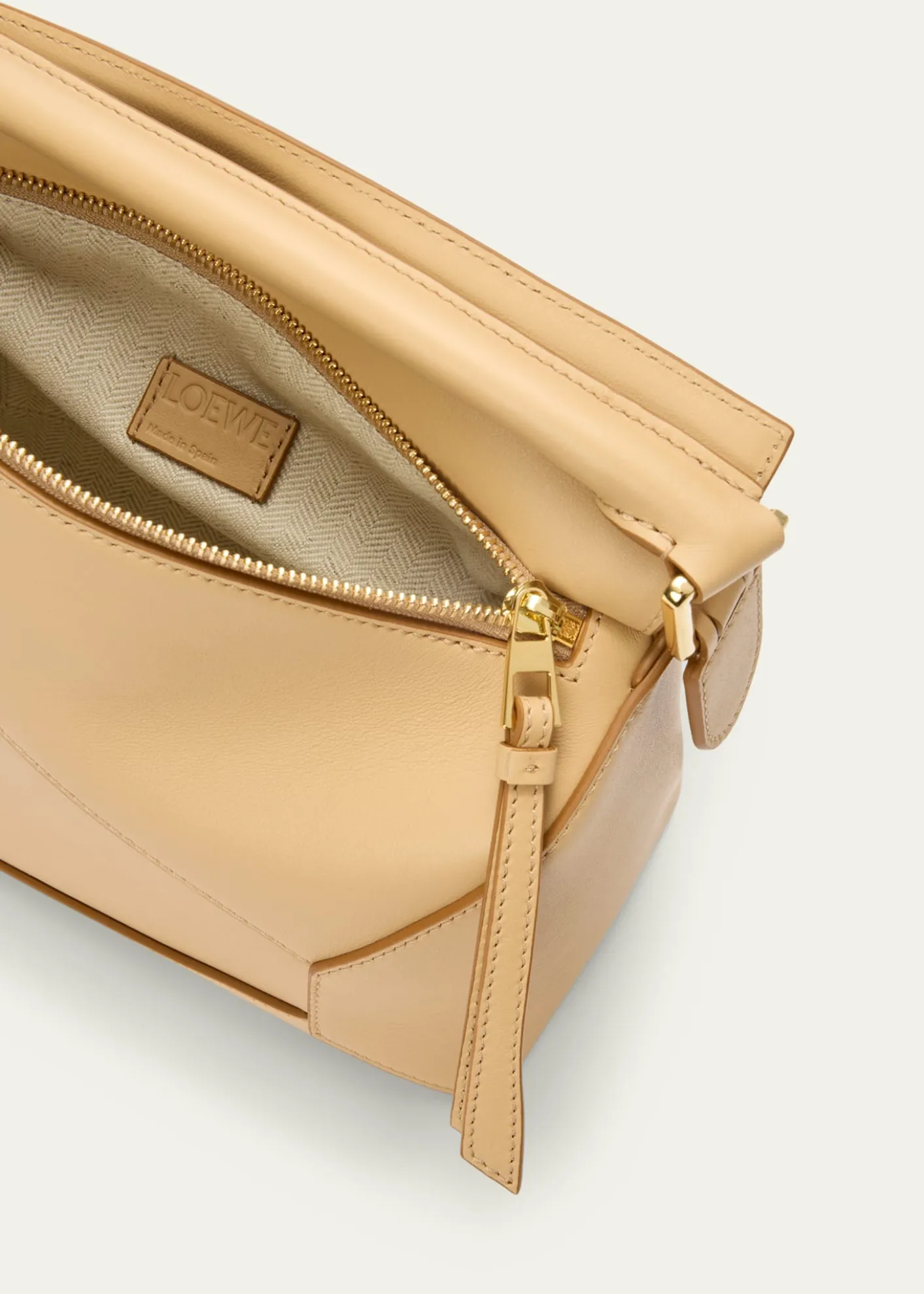 LoewePuzzle Edge Small Shoulder Bag in Calfskin Leather