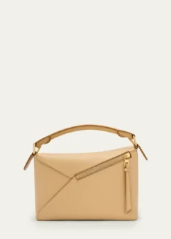 LoewePuzzle Edge Small Shoulder Bag in Calfskin Leather