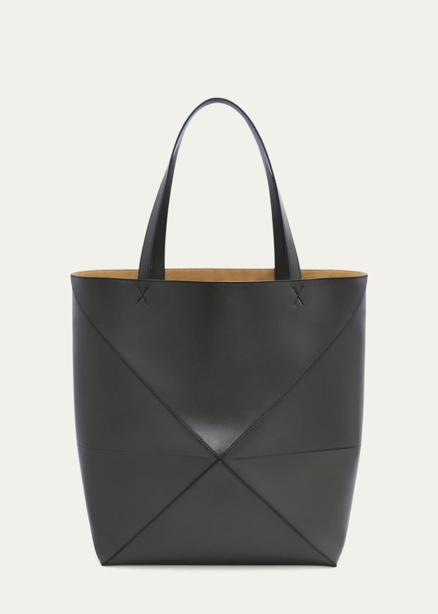 LoewePuzzle Fold Large Tote Bag in Shiny Leather
