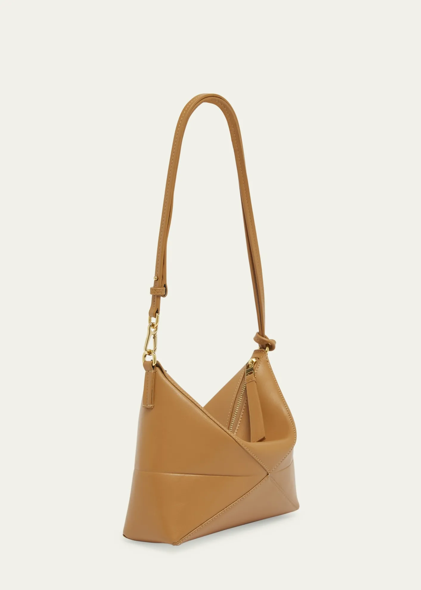 LoewePuzzle Fold Leather Pouch Shoulder Bag