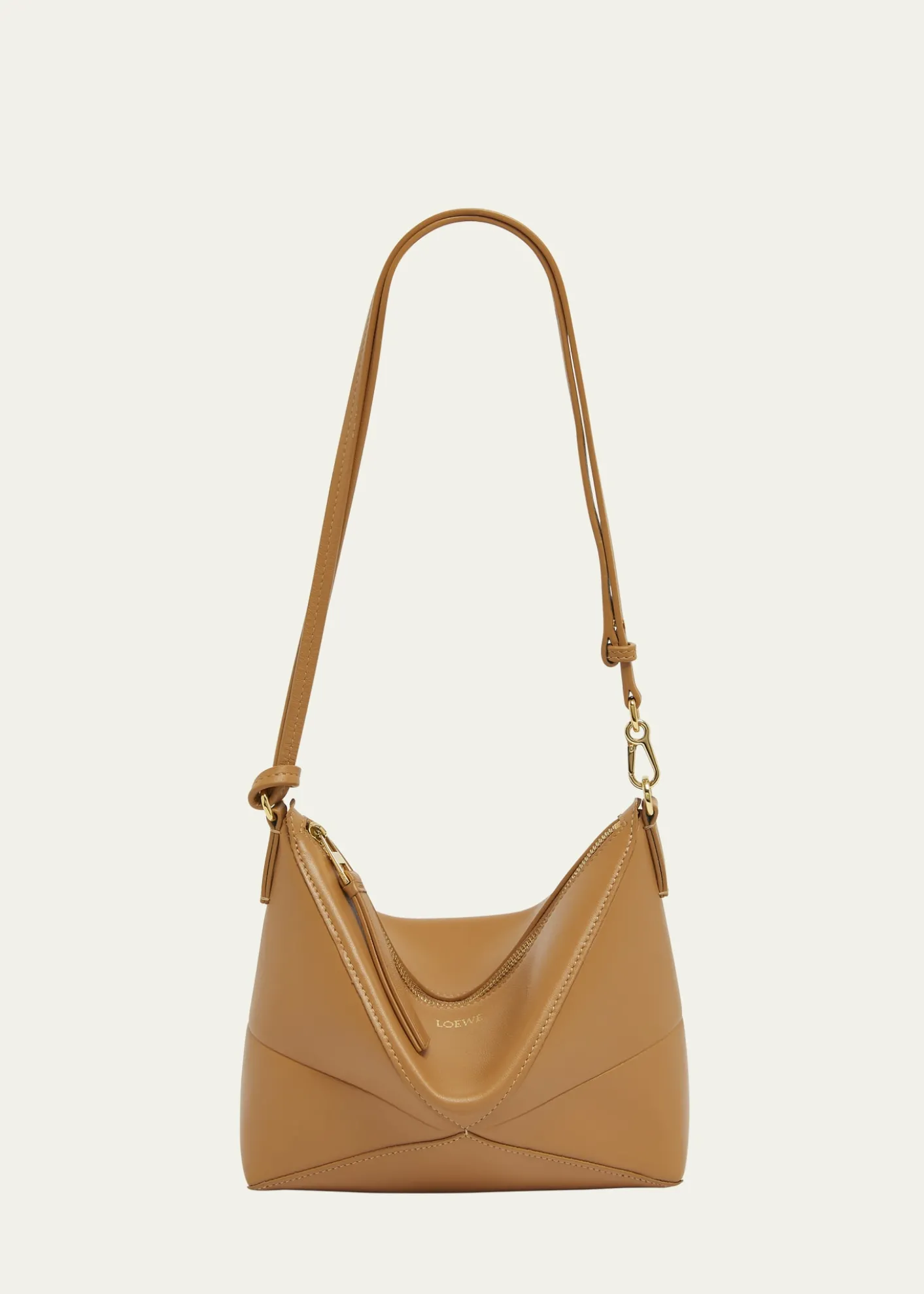 LoewePuzzle Fold Leather Pouch Shoulder Bag