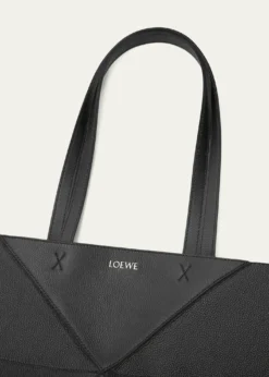 LoewePuzzle Fold Tote Bag in Leather