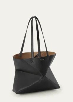 LoewePuzzle Fold Tote Bag in Leather