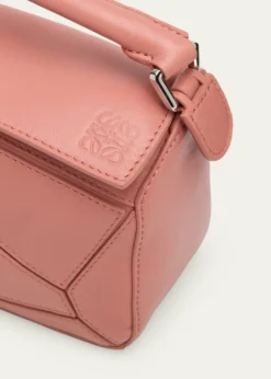 LoewePuzzle Mini Top-Handle Bag in Nappa Leather