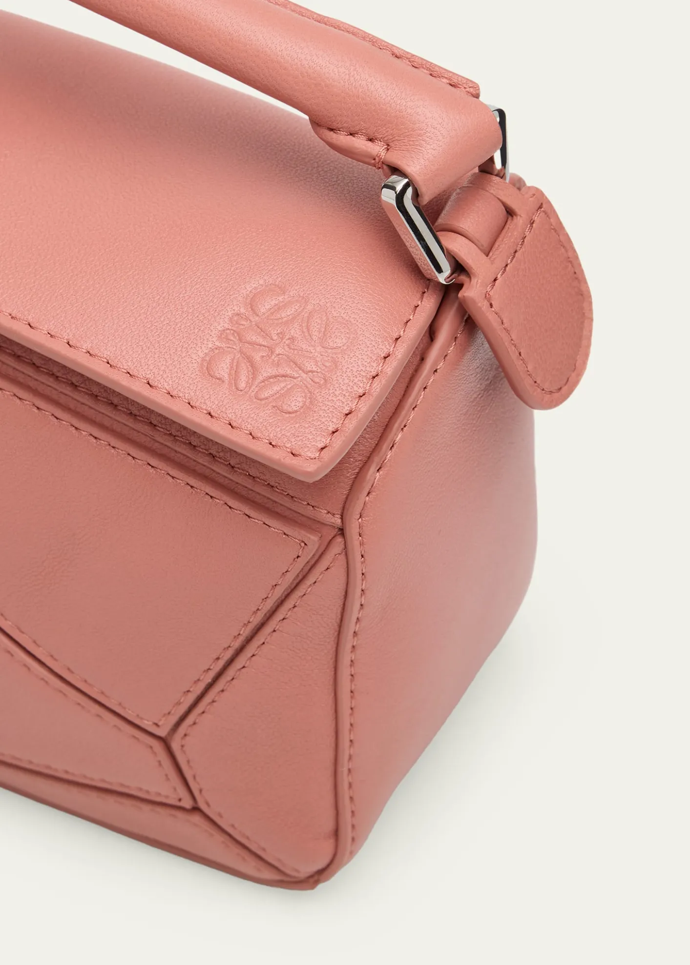 LoewePuzzle Mini Top-Handle Bag in Nappa Leather