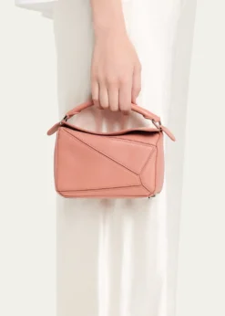 LoewePuzzle Mini Top-Handle Bag in Nappa Leather