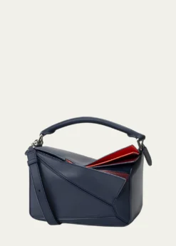 LoewePuzzle Small Layered Top-Handle Bag