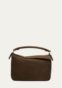 LoewePuzzle Small Top-Handle Bag in Smooth Leather