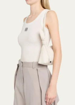 LoeweScarf Mini Knotted Leather Shoulder Bag