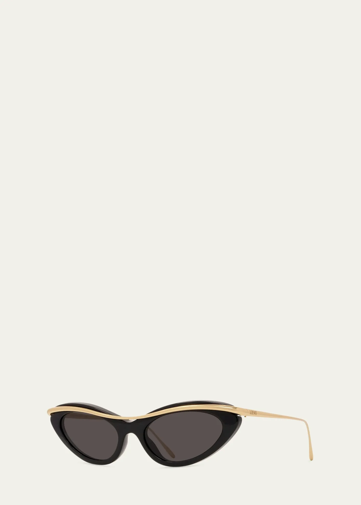 LoeweSignature Acetate & Metal Cat-Eye Sunglasses