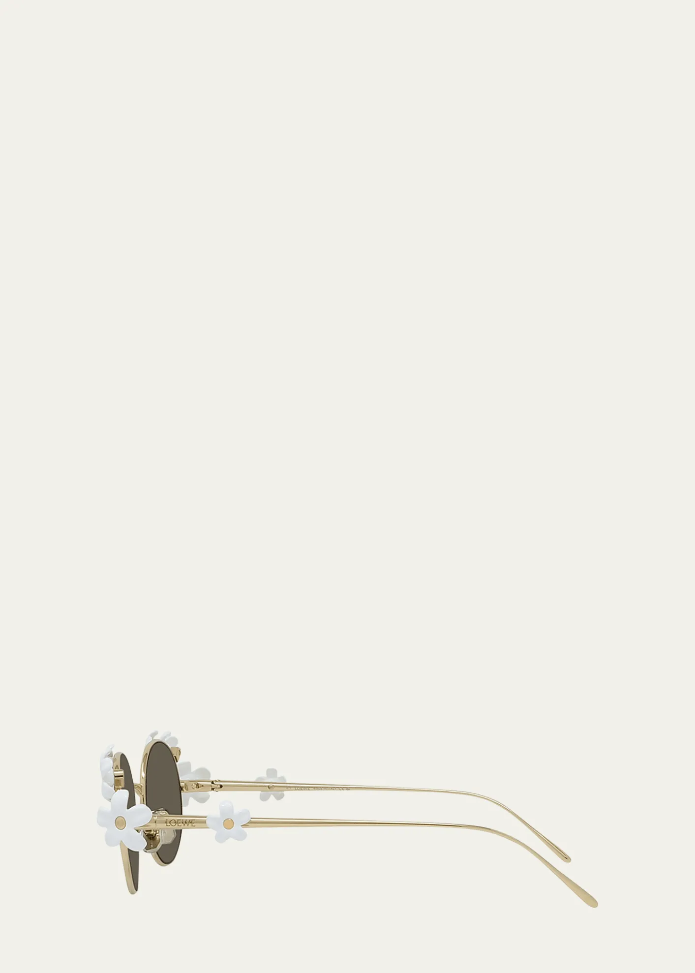 LoeweSignature Floral Metal Sunglasses