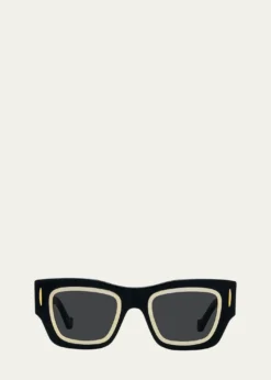 LoeweSignature Square Acetate Sunglasses