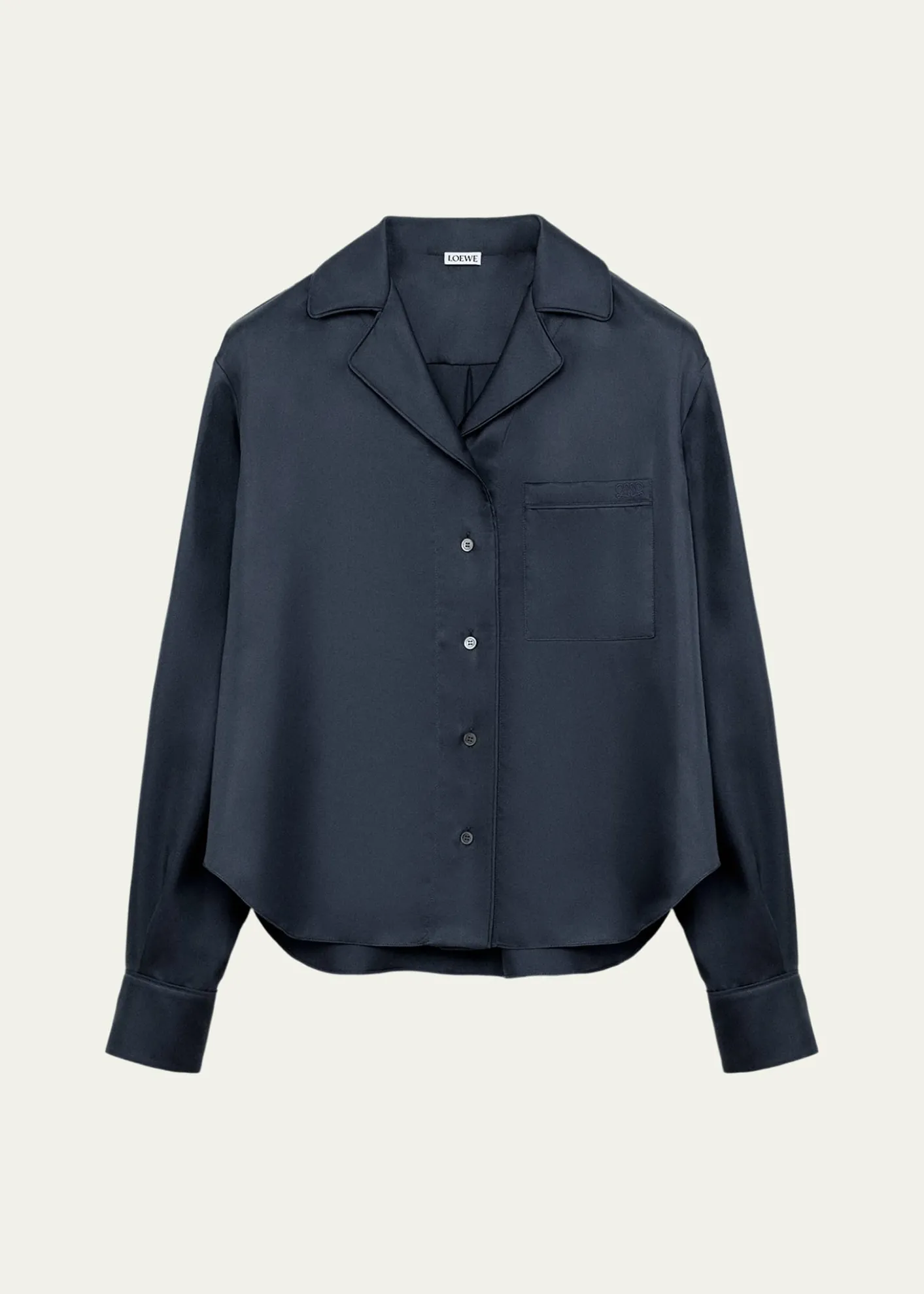 LoeweSilk Twill Pajama Shirt