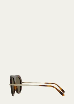 LoeweSlim 52mm Pilot Sunglasses
