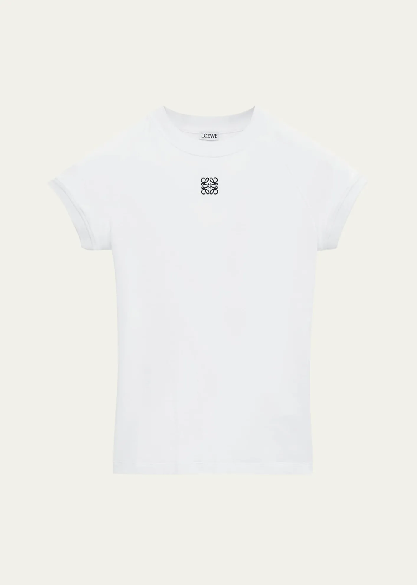 LoeweSmall Fit Cap-Sleeve T-Shirt