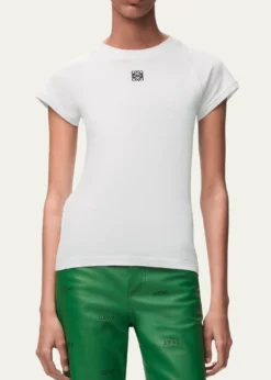 LoeweSmall Fit Cap-Sleeve T-Shirt
