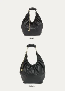 LoeweSqueeze Medium Shoulder Bag in Napa Leather