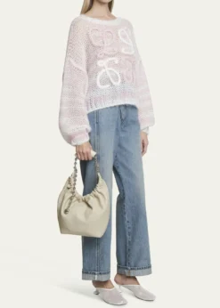 LoeweSqueeze Small Shoulder Bag in Napa Leather