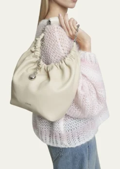 LoeweSqueeze Small Shoulder Bag in Napa Leather