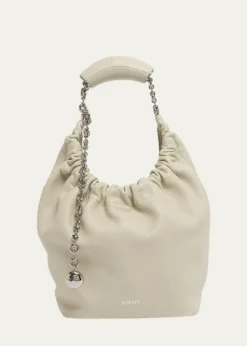 LoeweSqueeze Small Shoulder Bag in Napa Leather