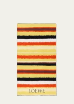 LoeweStriped Terrycloth Bath Sheet
