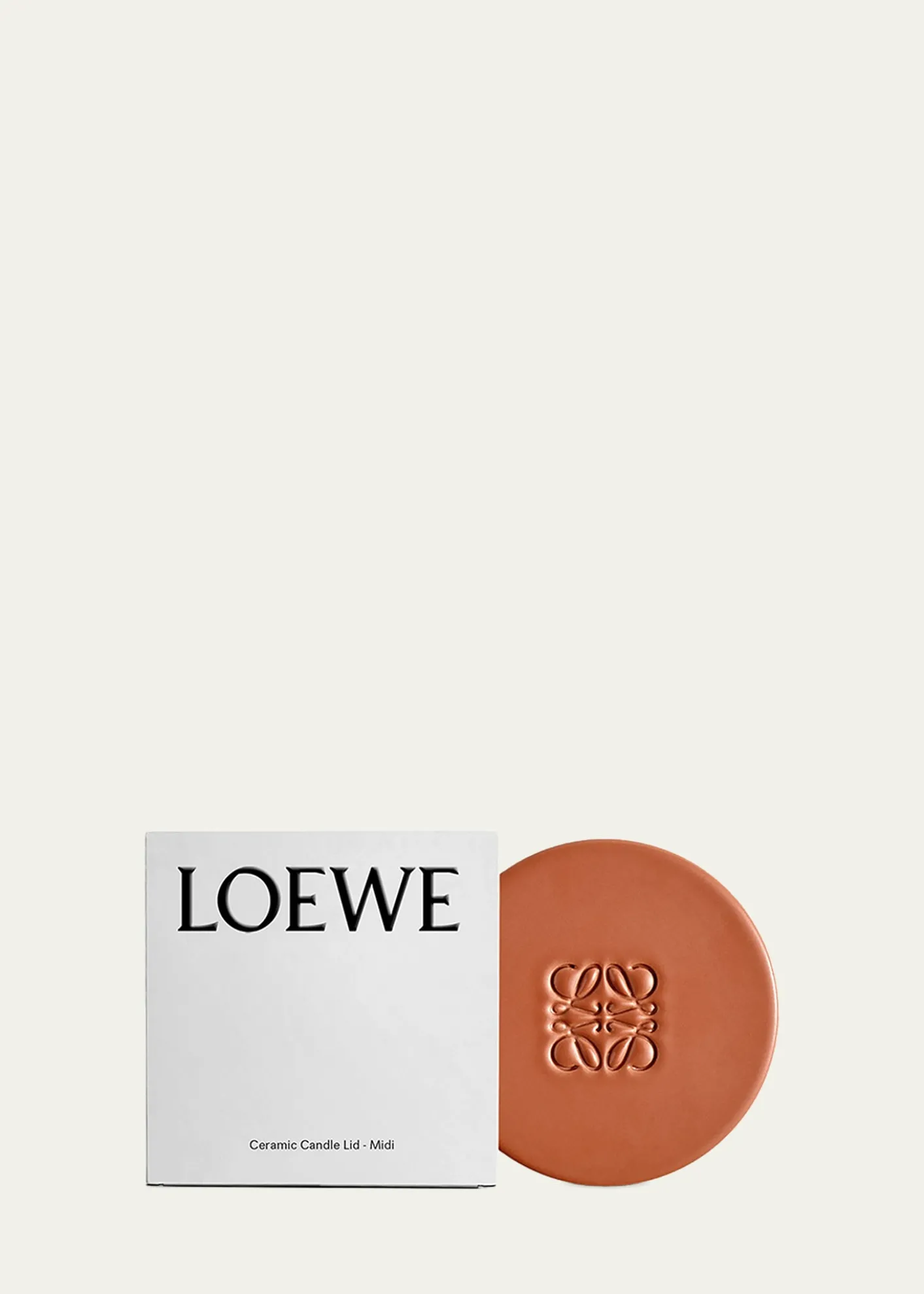 LoeweTerracotta Ceramic Candle Lid