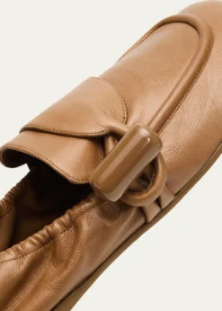 LoeweToggle Leather Loafers