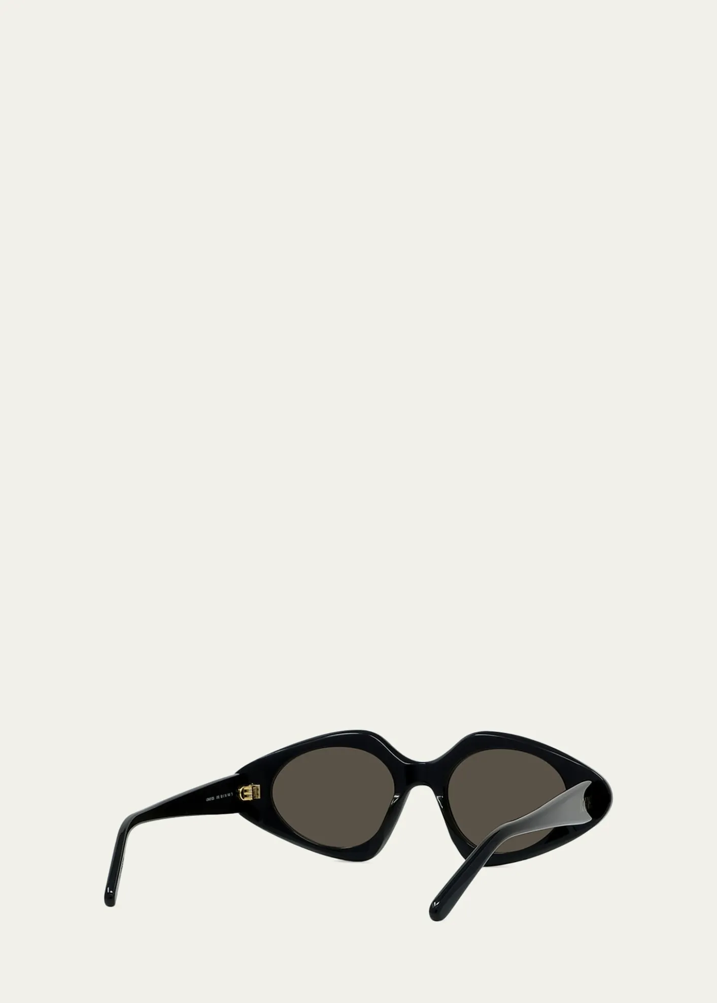LoeweTriangle Slim 50mm Geometric Sunglasses