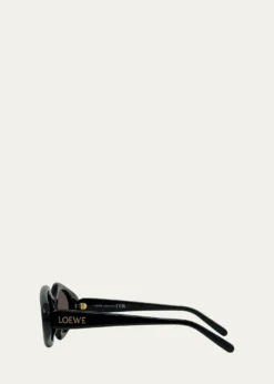 LoeweTriangle Slim 50mm Geometric Sunglasses