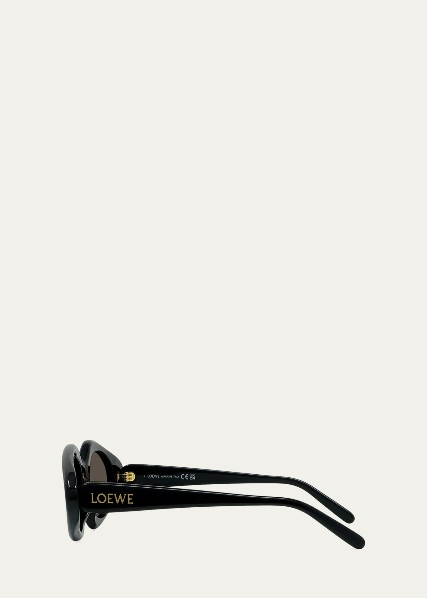 LoeweTriangle Slim 50mm Geometric Sunglasses