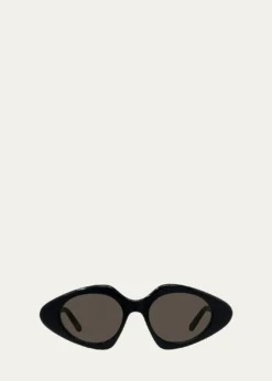 LoeweTriangle Slim 50mm Geometric Sunglasses