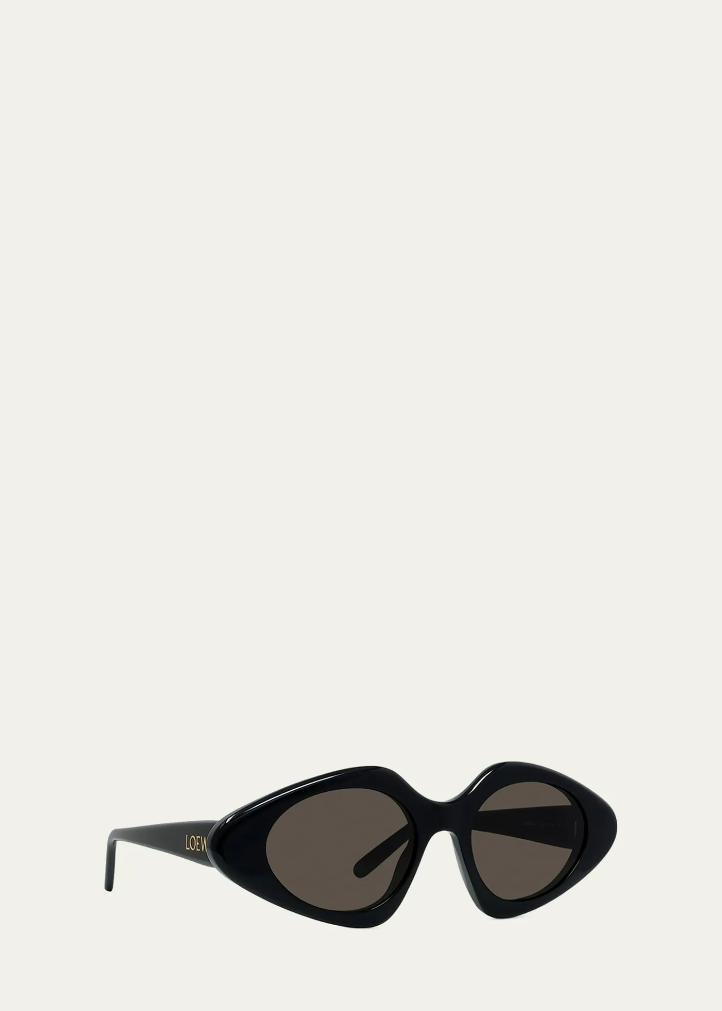 LoeweTriangle Slim 50mm Geometric Sunglasses