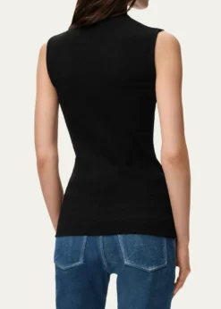 LoeweTurtleneck Sleeveless Knit Sweater