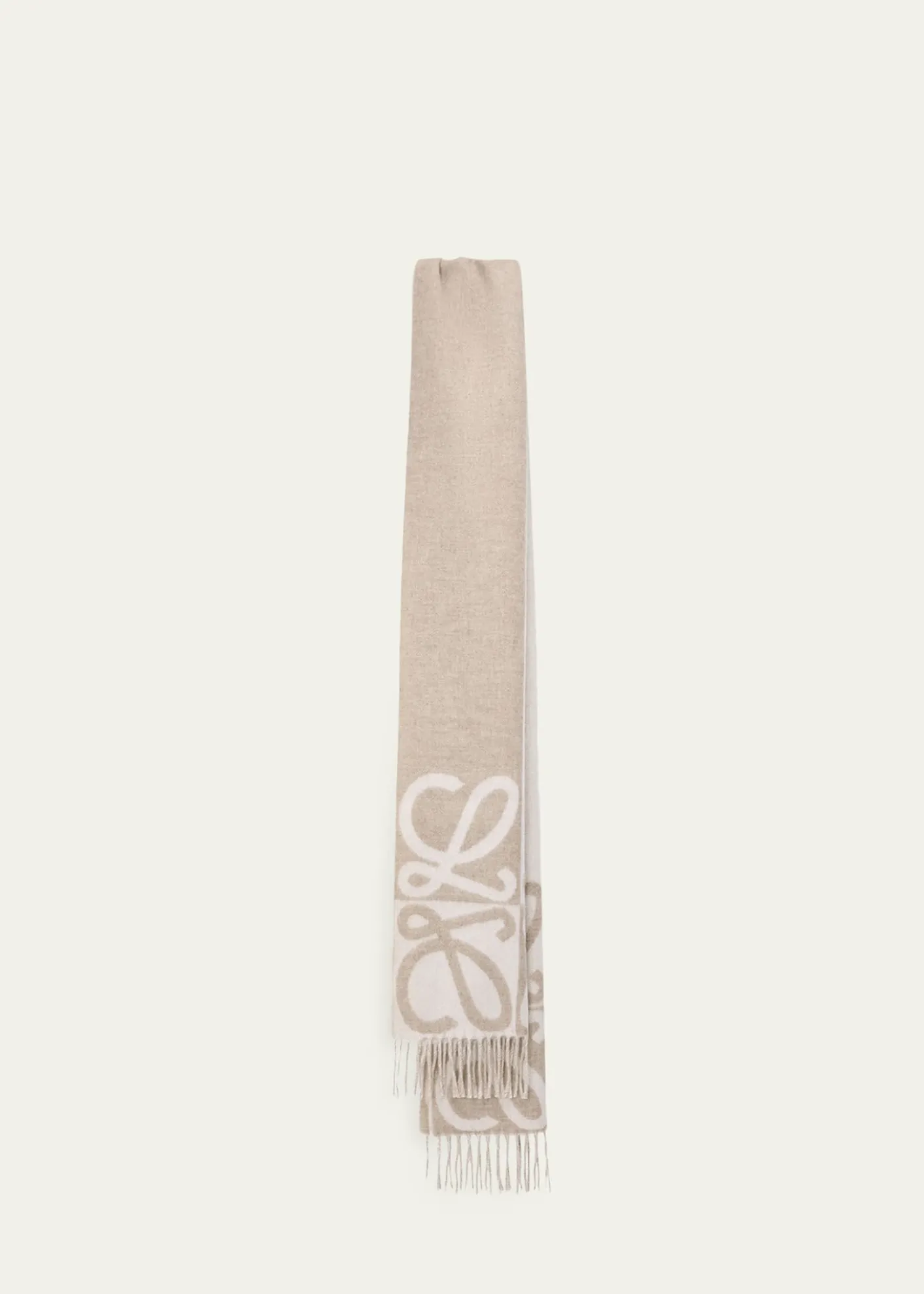 LoeweWool and Cashmere Anagram Scarf