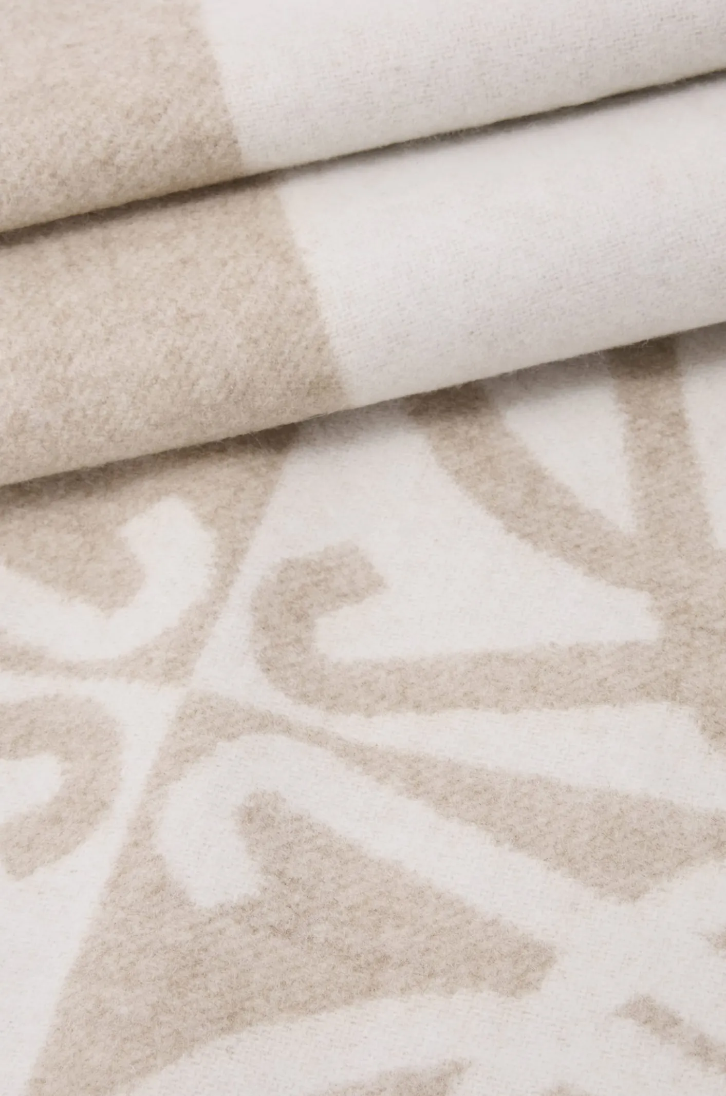 LoeweWool and Cashmere Anagram Scarf