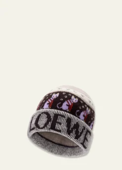 Loewex Louis Wain Futurist Cat Beanie