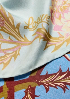 Loewex Paula's Ibiza Anagram Cotton Scarf
