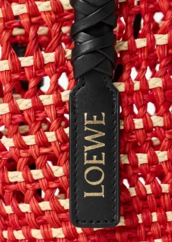 Loewex Paula's Ibiza Braid Small Woven Basket Tote Bag