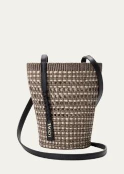 Loewex Paula's Ibiza Braid Woven Palm Leaf Crossbody Bag