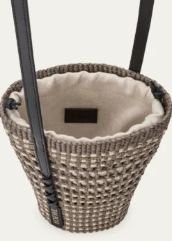 Loewex Paula's Ibiza Braid Woven Palm Leaf Crossbody Bag