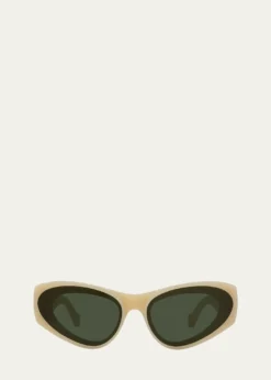 Loewex Paula's Ibiza Cat-Eye Acetate Sunglasses