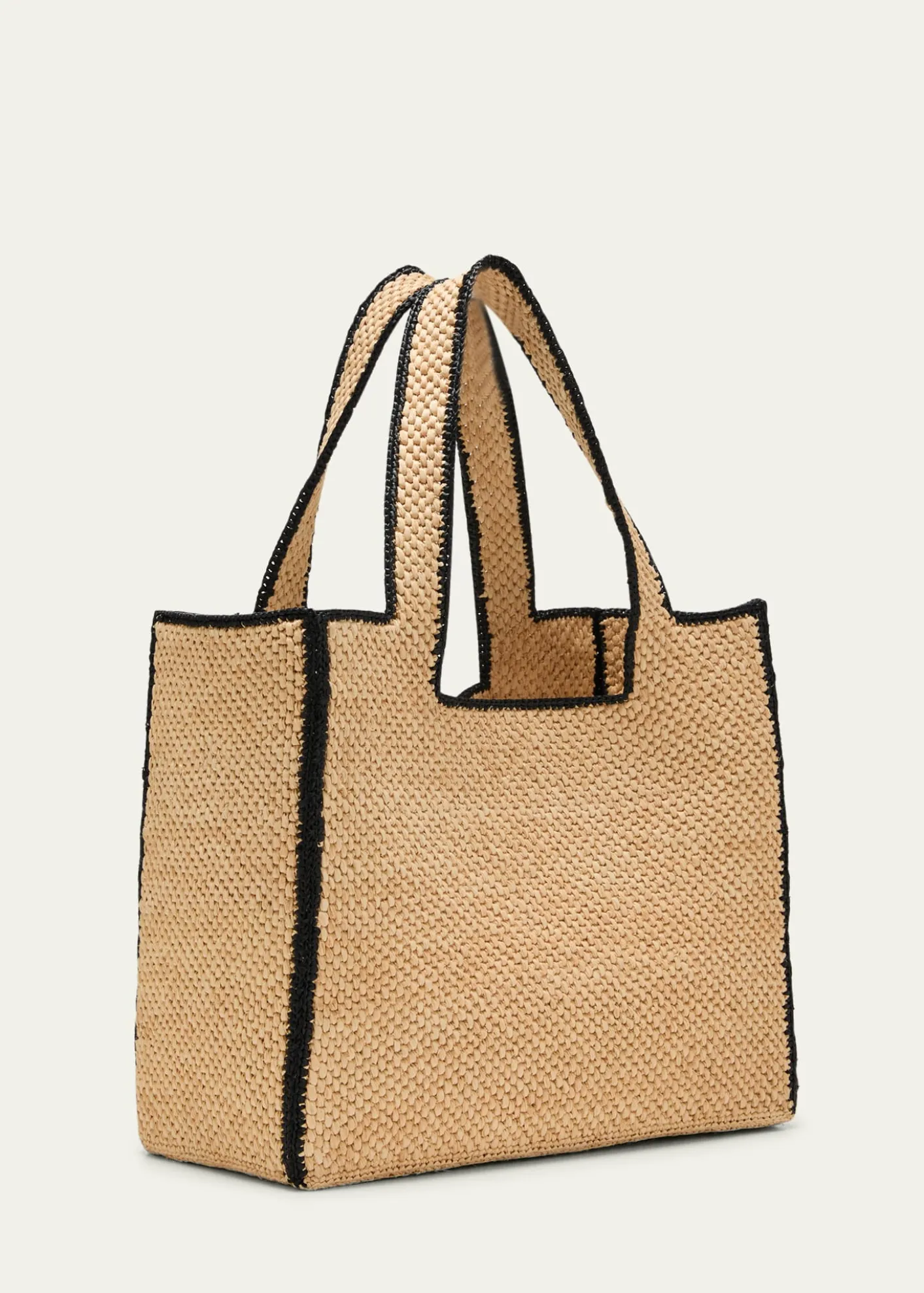 Loewex Paula's Ibiza Font Large Tote Bag in Raffia