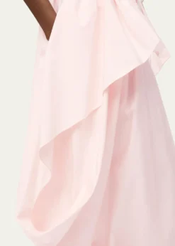 Loewex Paula's Ibiza Layered Ruffle Cotton Midi Skirt