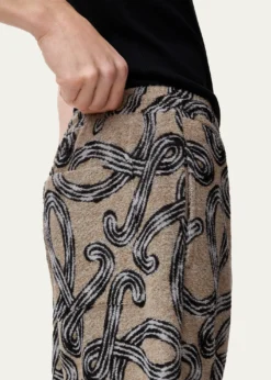 Loewex Paula's Ibiza Men's Cotton-Terry Logo Script Shorts