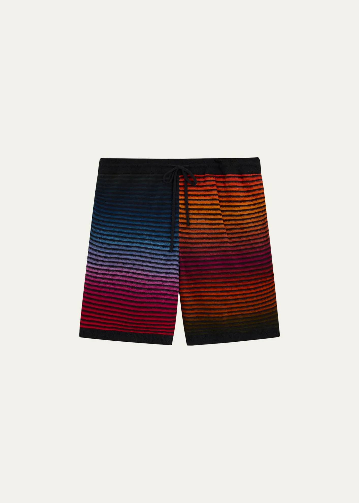 Loewex Paula's Ibiza Men's Multi-Stripe Knit Shorts