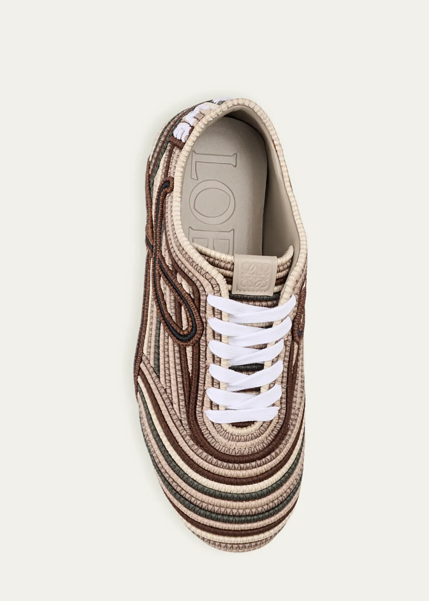 Loewex Paula's Ibiza Men's Yago Multi-Corded Low-Top Sneakers
