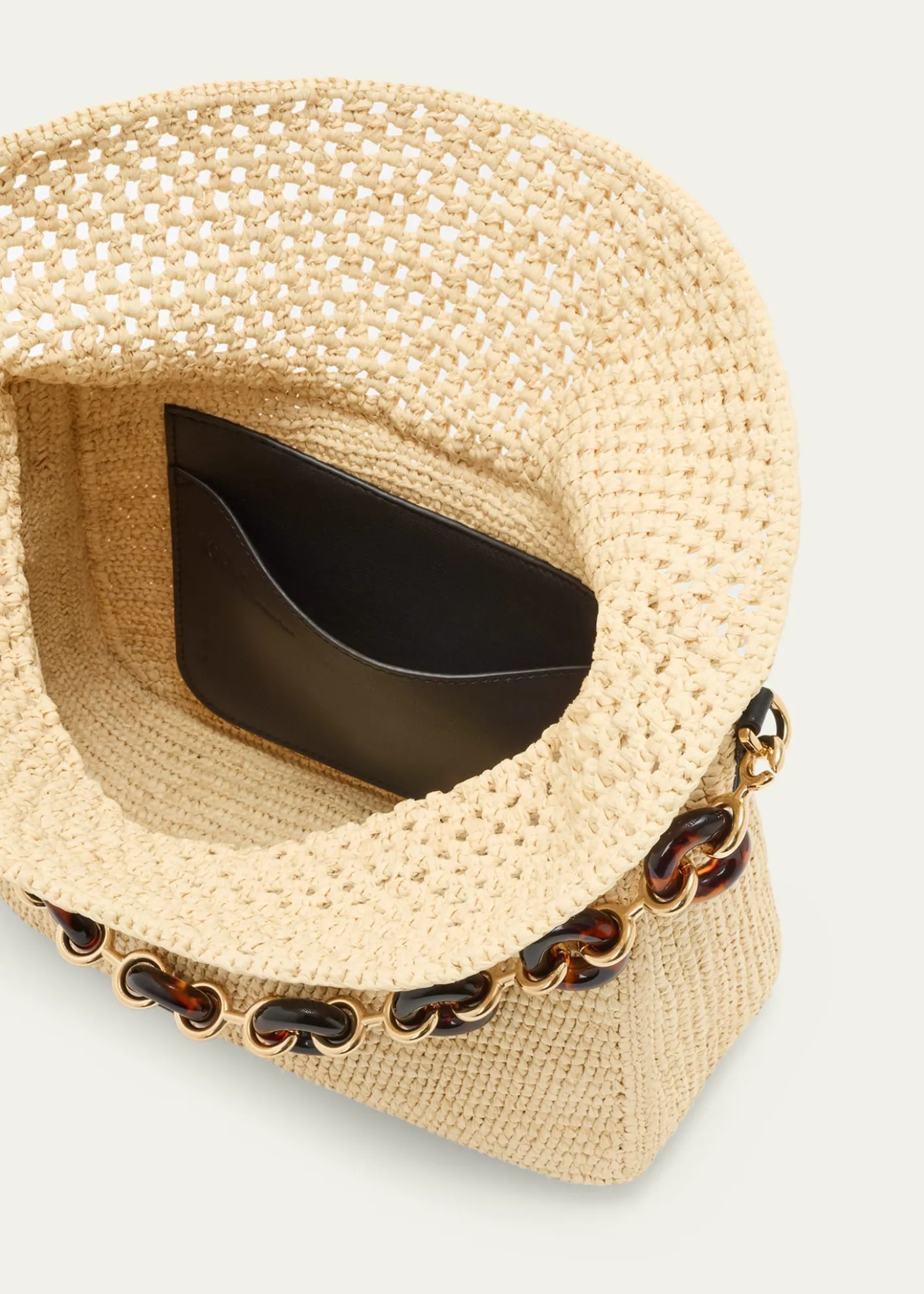 Loewex Paula's Ibiza Ola Medium Bag in Raffia