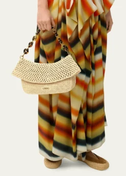 Loewex Paula's Ibiza Ola Medium Bag in Raffia