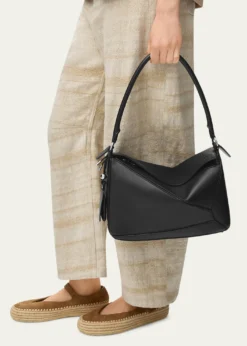 Loewex Paula's Ibiza Puzzle Medium Leather Top-Handle Bag