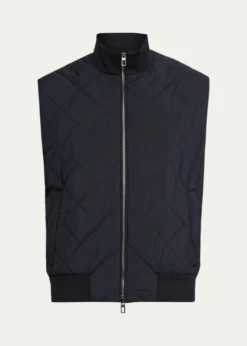 Loro PianaMen's Ampay Water-Repellent Quilted Vest